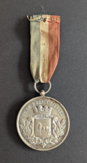 Médaille du festival et fête militaire d’Henin-Lietard