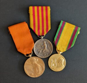 Médaille des fédérations de sociétés musicales (série harpe – lyre)