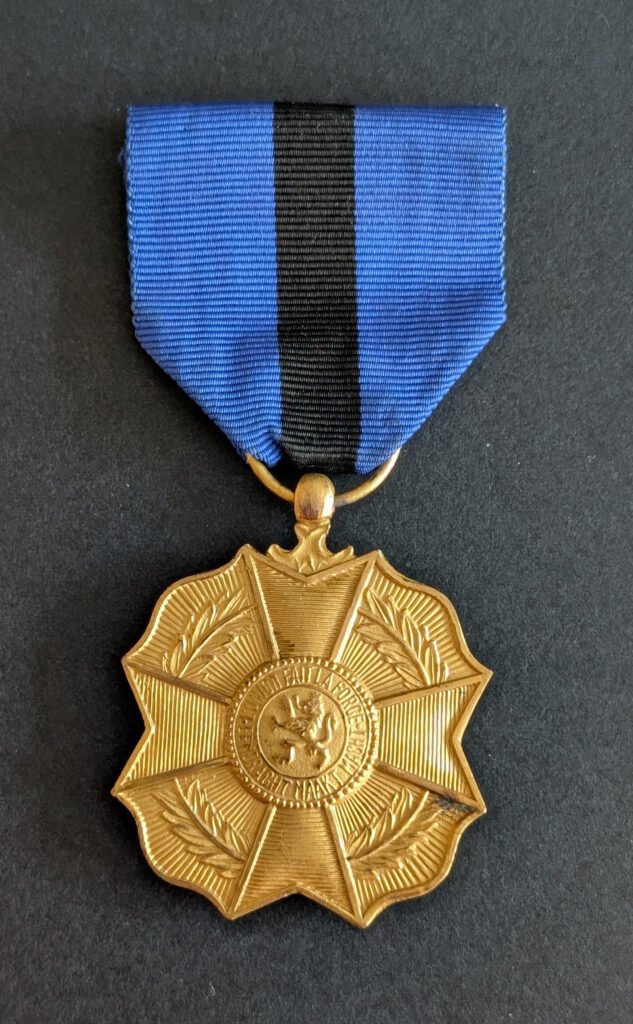 Médaille d&rsquo;or de l&rsquo;ordre de Léopold II