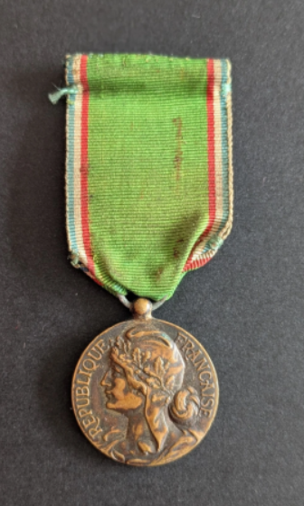 Médaille de la fédération des sociétés musicales de Moselle et Meurthe-et-Moselle (1)