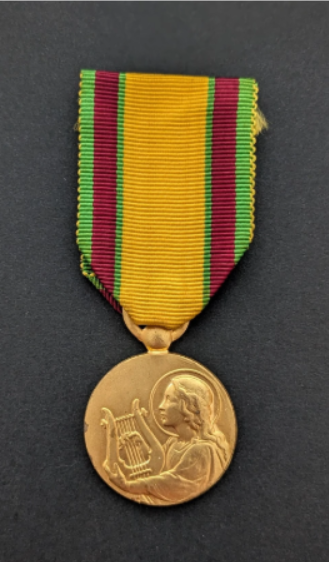 Médaille de la fédération des sociétés musicales de Champagne et Meuse