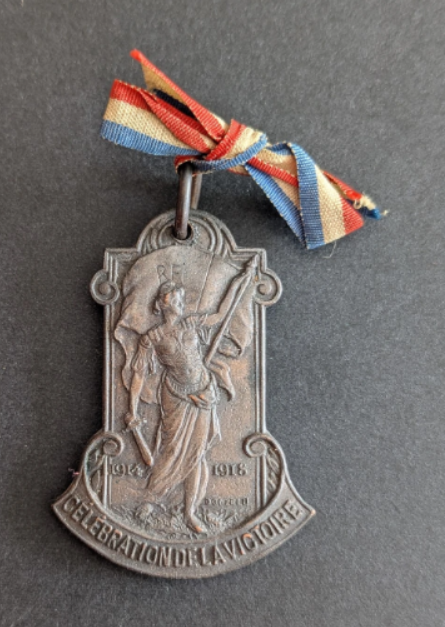 Médaille patriotique de la colonie française de Milan