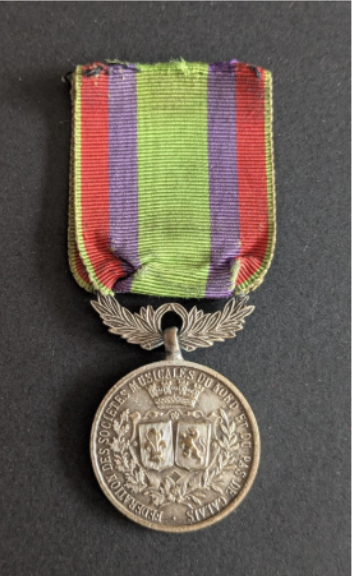 Médaille de la Fédération des sociétés musicales du Nord et du Pas-de-Calais (1)