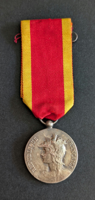 Médaille de la fédération régionale des sociétés musicales de Normandie
