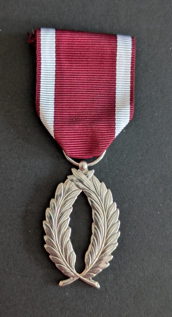 Palme d&rsquo;argent de l&rsquo;ordre de la Couronne