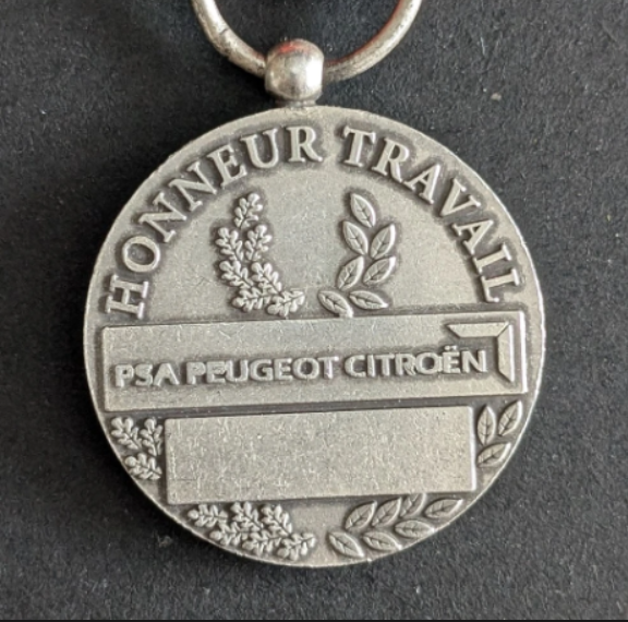 Médaille d&rsquo;honneur du travail (2/1)